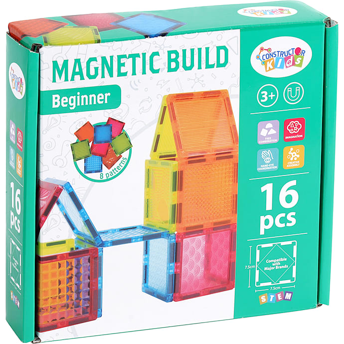 Constructor Kids Magnetisk Byggesæt 16 dele