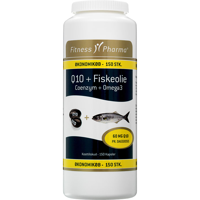 Q10 og fiskeolie omega 3