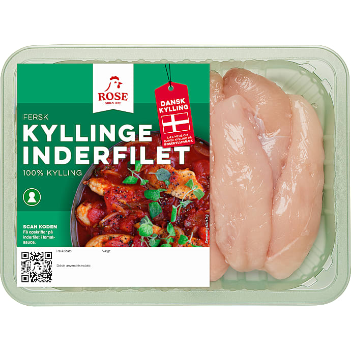 Rose Kyllingeinderfilet