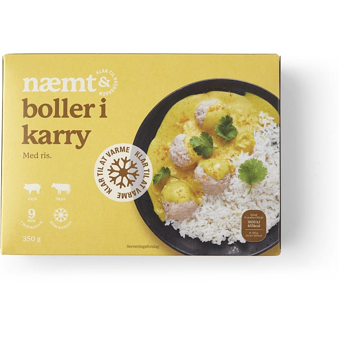 Det hurtige køkken Boller i Karry 350 g