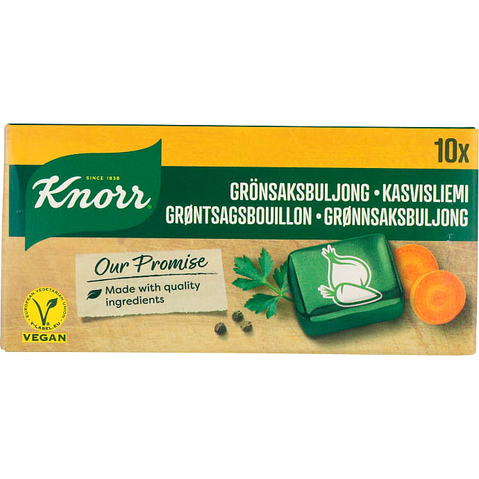 Knorr Grøntsagsbouillon 10 pk 100 g