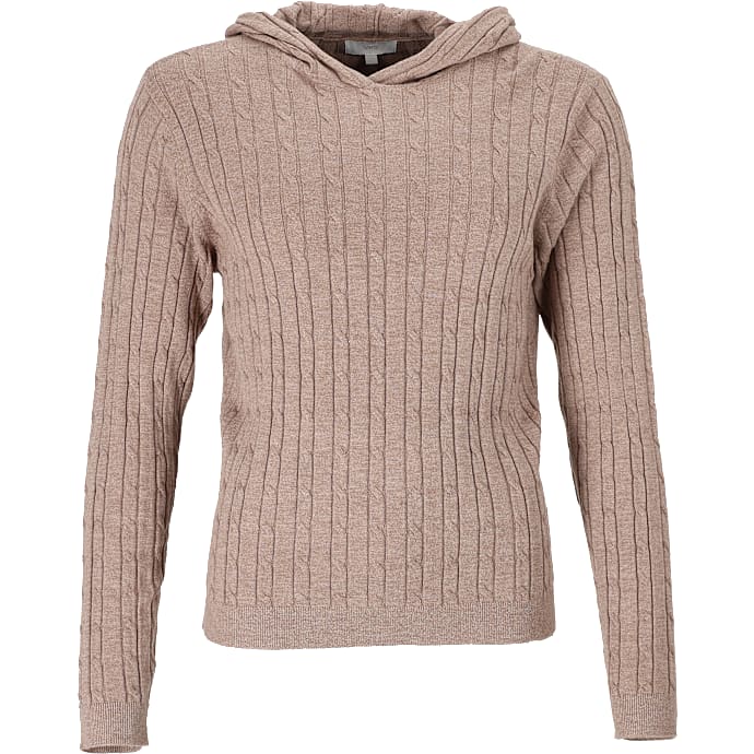 VRS dame kabelstrik str. 2XL - beige – produktbillede