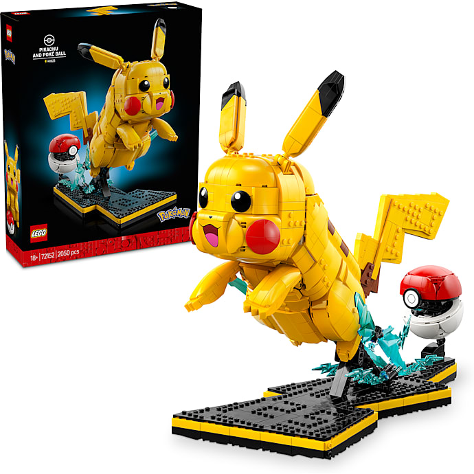 LEGO Pokémon Pikachu og Poké Ball 72152
