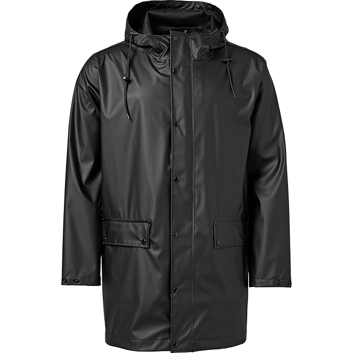 Basecamp herre regnfrakke 2XL sort