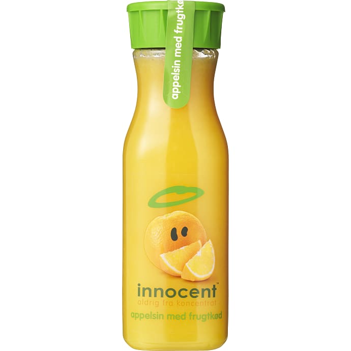 Appelsinjuice m. frugtkød