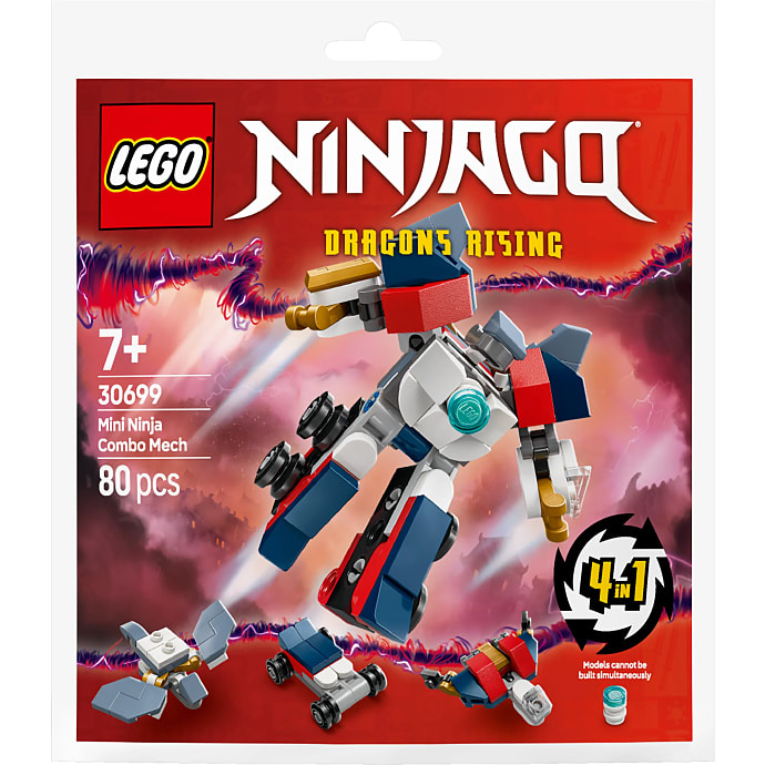 Lego Ninjago Kombi ninja mech-robot 30699