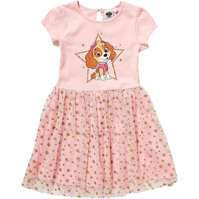 Paw Patrol kjole str. 122/128 - lyserød
