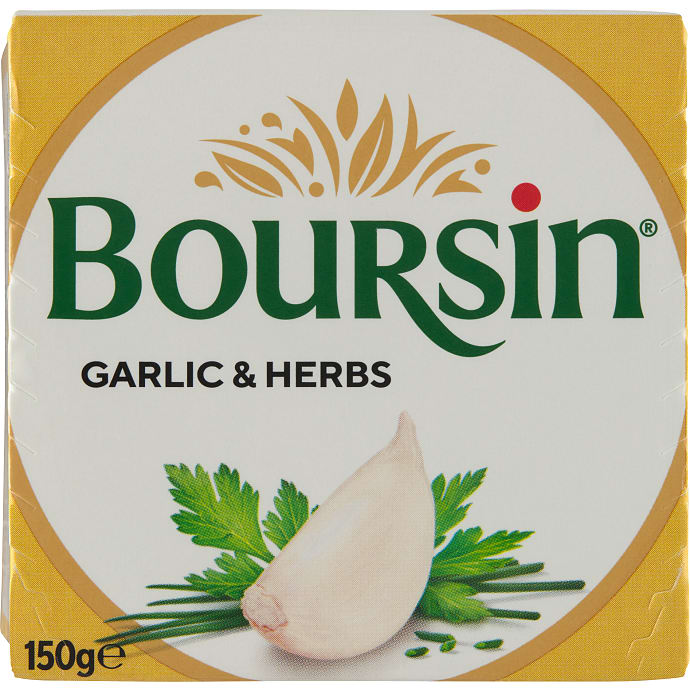 Boursin Flødeost Hvidløg og Urter 150 g