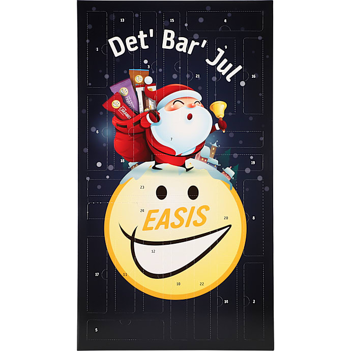 Julekalender m. chokoladebarer