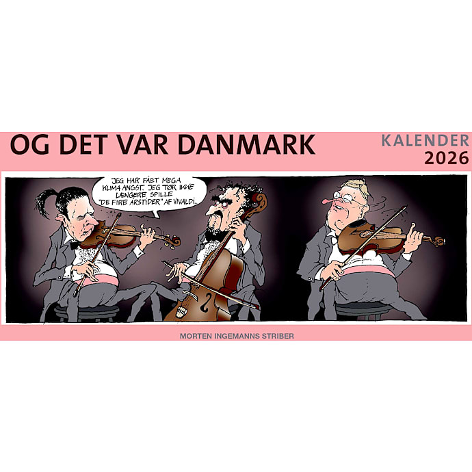 Politikens Forlag Det var Danmark kalender 2026