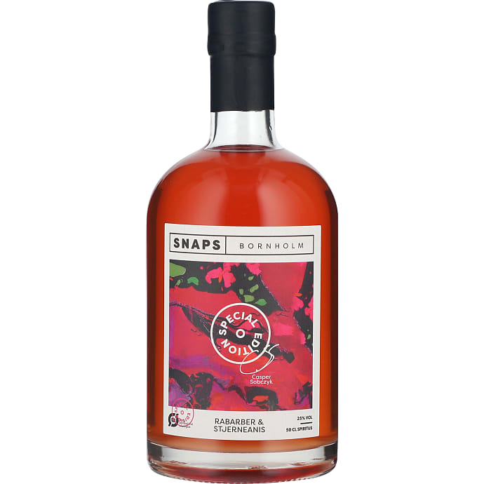 Bornholm Spirits Snaps m. rabarber og stjerneanis 500 ml