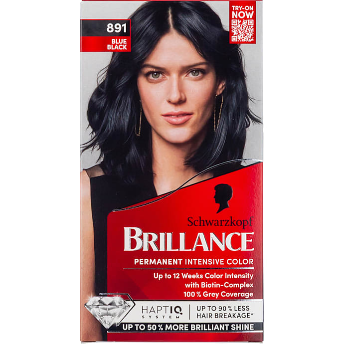 Intensive Color permanent hårfarve 891 Blue Black