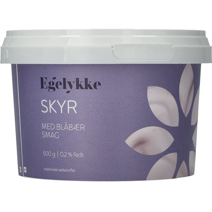 Egelykke Skyr med blåbær 0,2% fedt