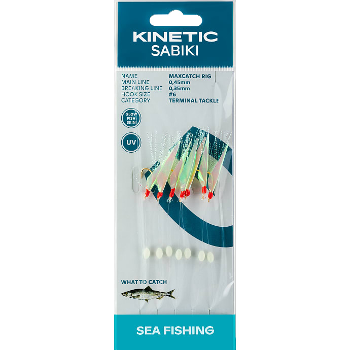 Kinetic Sabiki MaxCatch Forfang