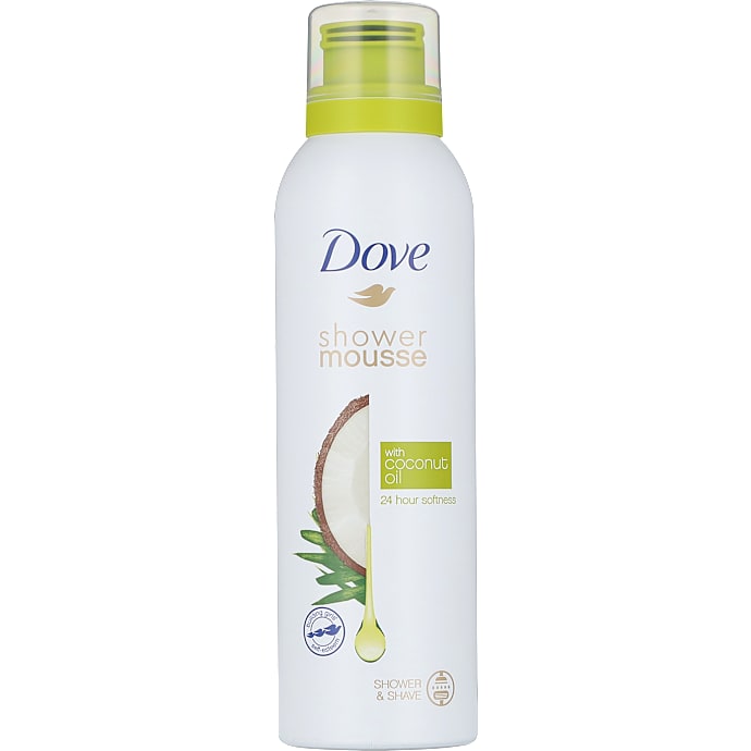 Shower mousse m. kokosolie