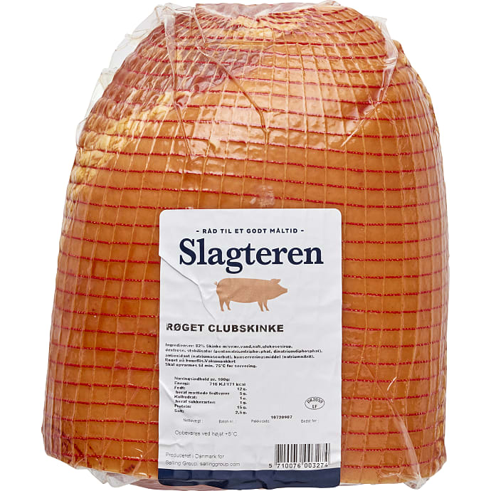 Slagteren røget skinke uden svær