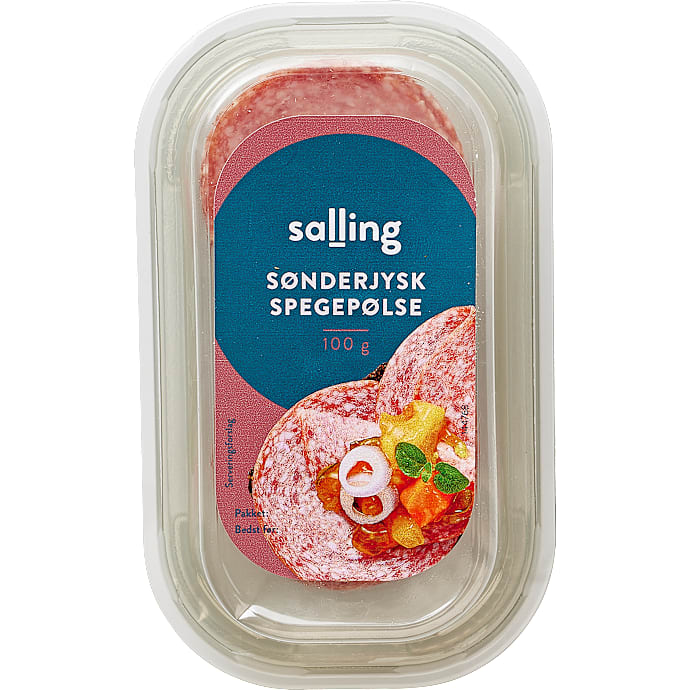Salling Sønderjysk Spegepølse i skiver