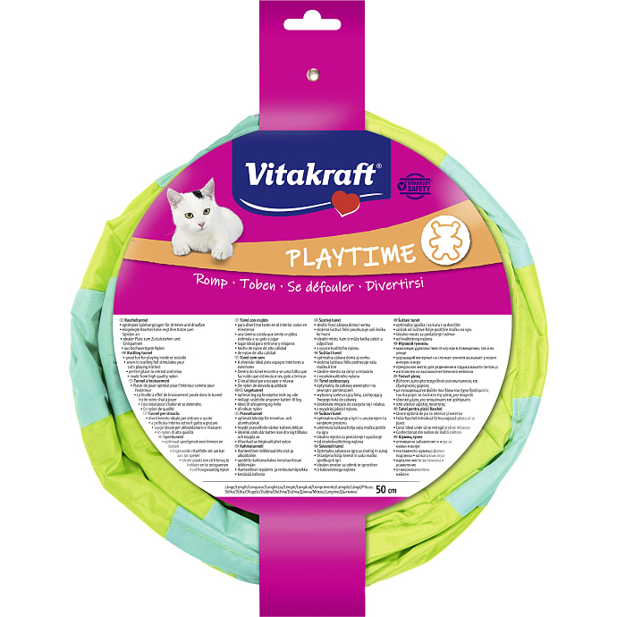 Kattelegetøj legetunnel