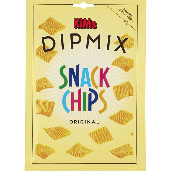 Kims Dip Mix Snack Chips krydderi 13 g