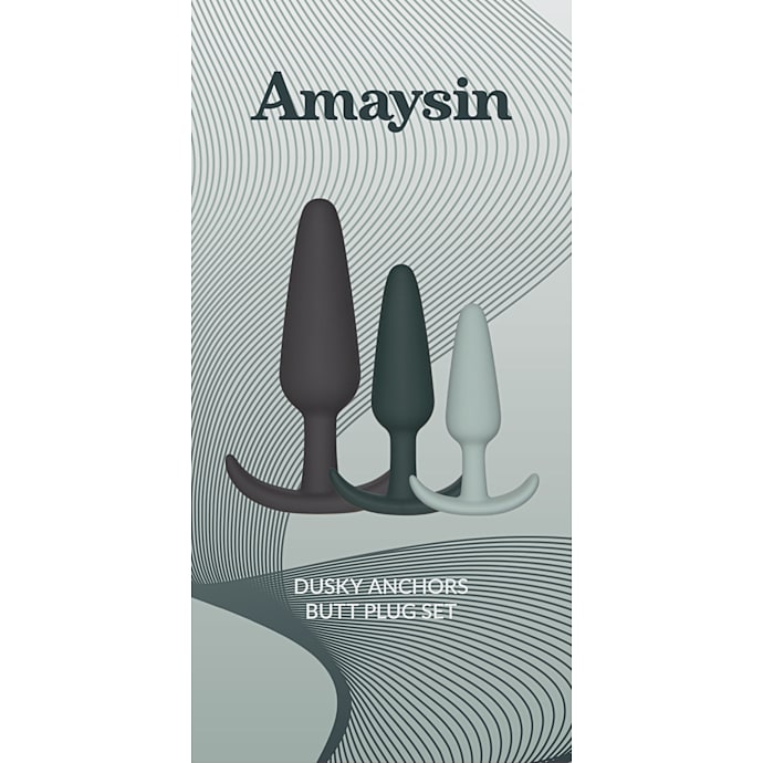 Amaysin triple butt plug sæt