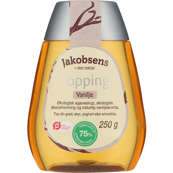 Agavesirup m. akaciehonning og vaniljearoma øko