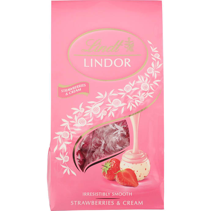 Chokoladekugler m. jordbær og cremet fyld