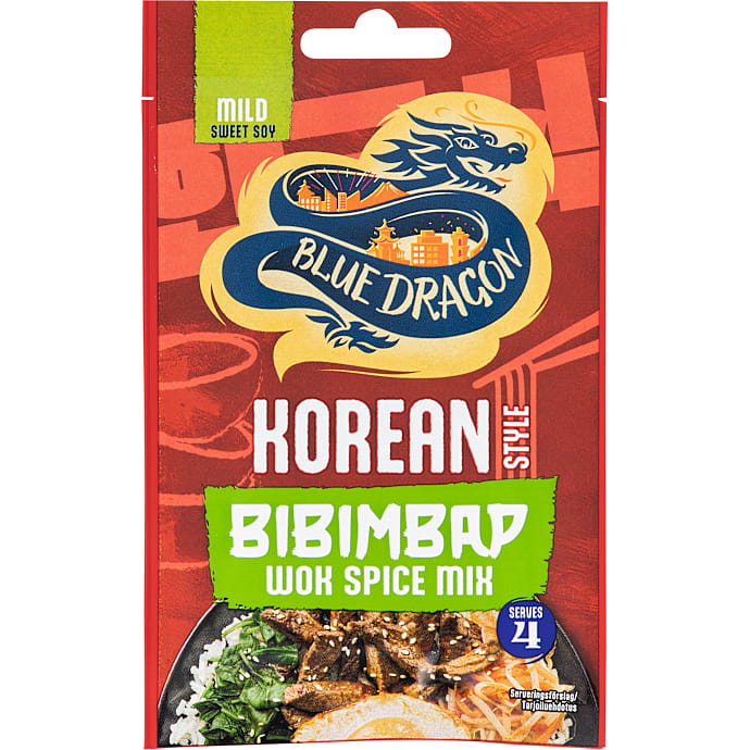 Blue Dragon Wok Krydderiblanding Mild