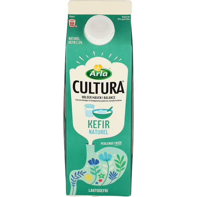 Kefir naturel 2,5% fedt laktosefri