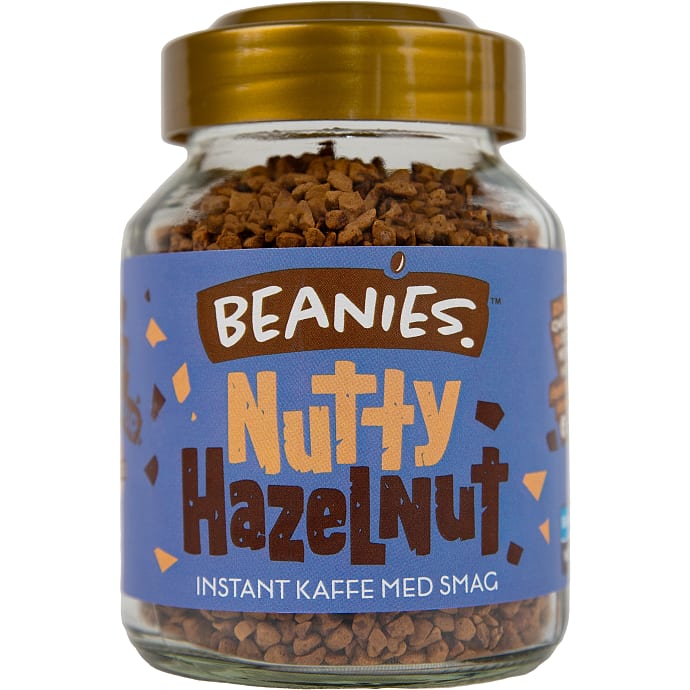 Beanies Nutty Hazelnut Instant kaffe 50 g