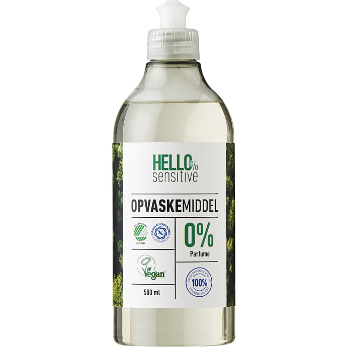 Hello Sensitive Opvaskemiddel 500 ml