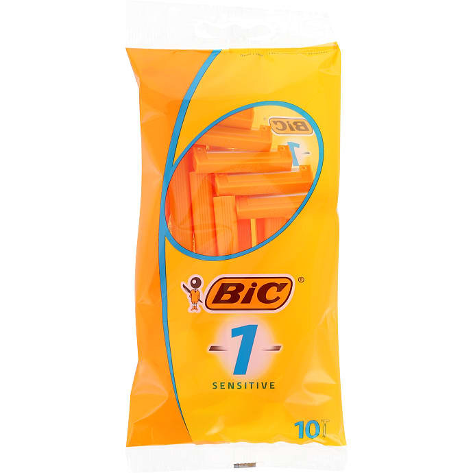 Bic Barberhøvl 1-blads 10 stk