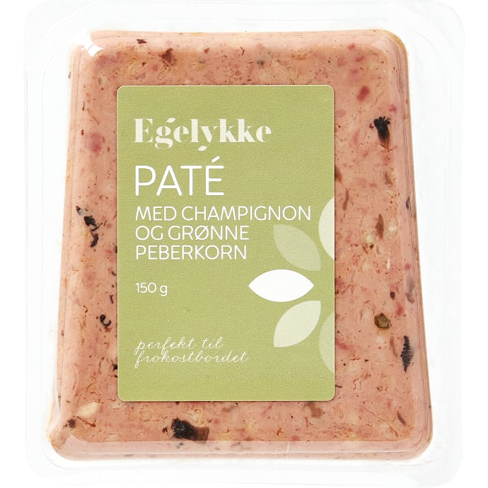 Egelykke Paté med Champignon og Grøn Peber