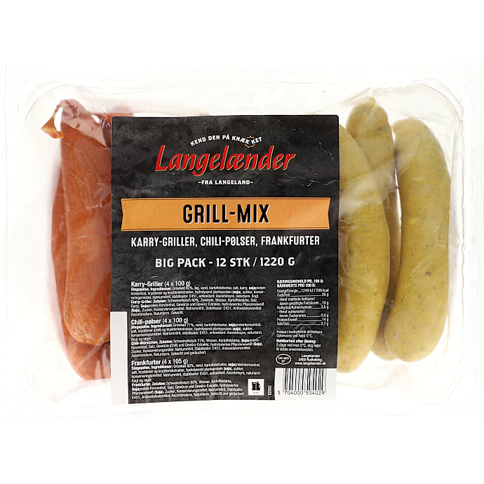 Grillpølser mix