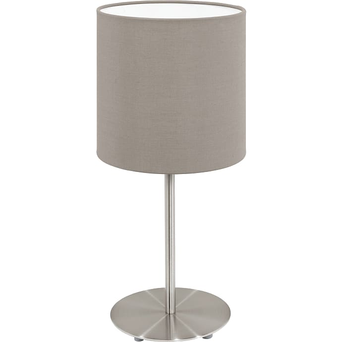 Eglo Pasteri Bordlampe Taupe