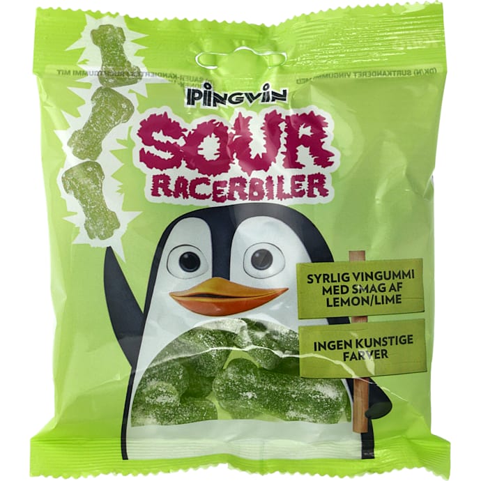 Pingvin Sour Racerbiler