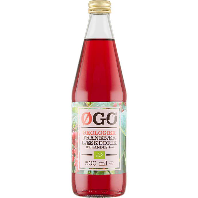 ØGO Tranebærsaft til opblanding øko 2,5 L