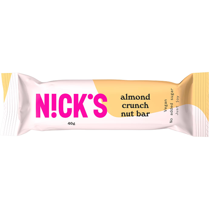 Nick's Mandelbar med chokolade 40 g