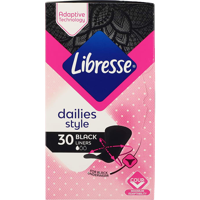Sorte trusseindlæg