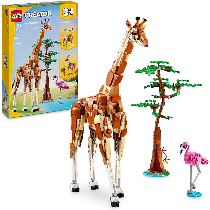 LEGO Creator Vilde safaridyr 3-i-1 31150