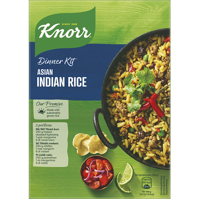 Knorr Risret Indisk 256 g
