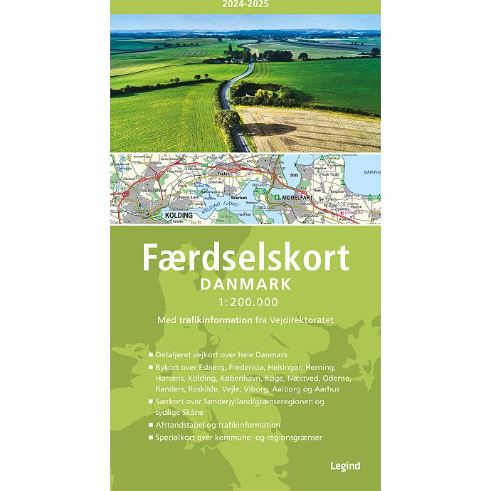 Legind Færdselskort Danmark 2023-2024