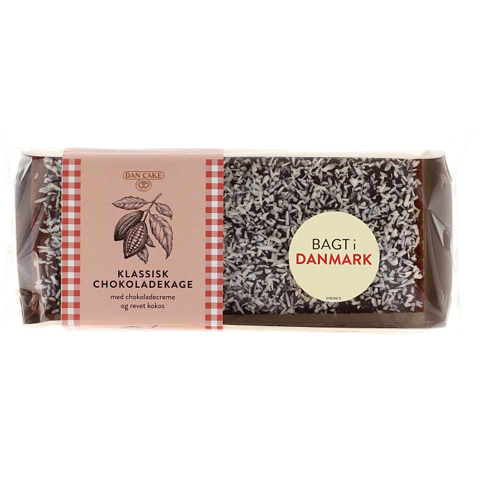 Chokoladekage m. kokos