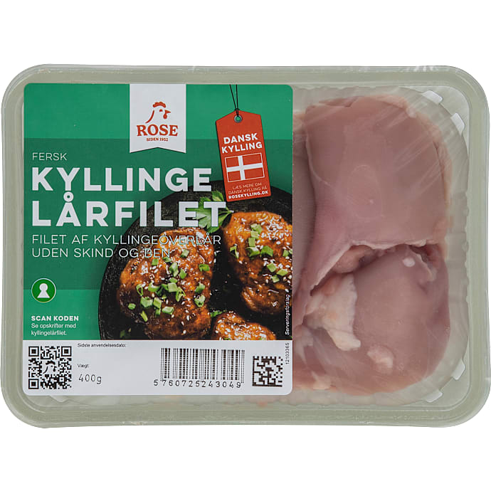 Lårfilet uden skind