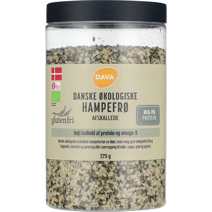 Afskallede hampefrø øko