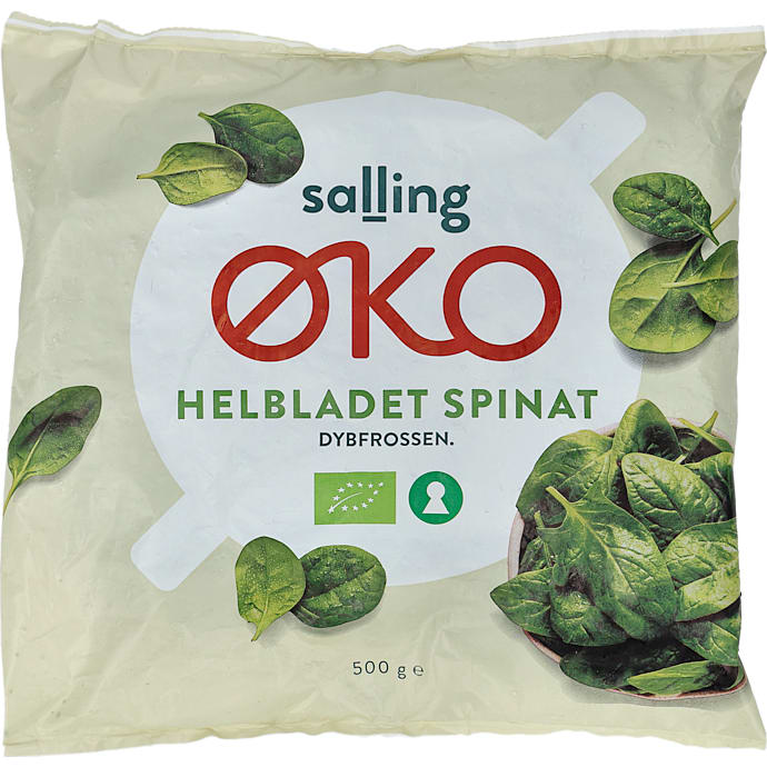 Salling ØKO Helbladet spinat