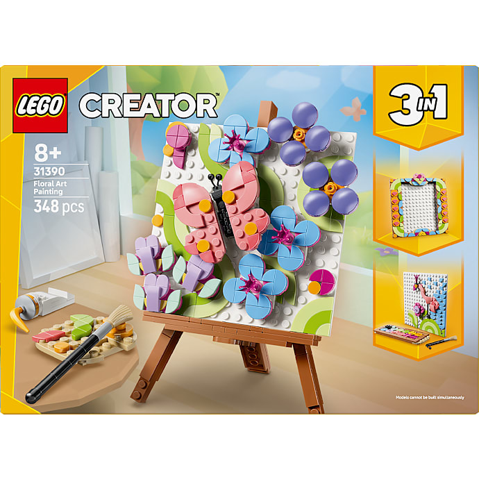 LEGO Creator 3-i-1 Blomsterpynt: Kunstmaleri 31390