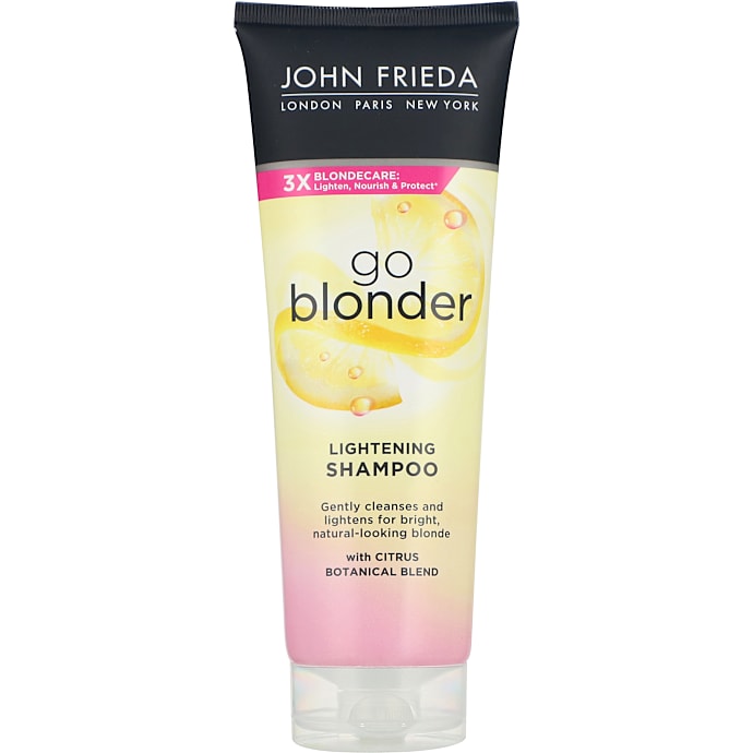 Lightening shampoo blondt hår