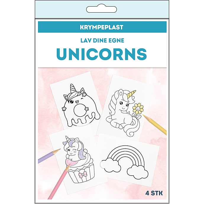 Krympeplast ark- unicorn