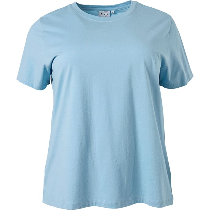 VRS Woman Jackie Basic T-shirt str. 48 lyseblå