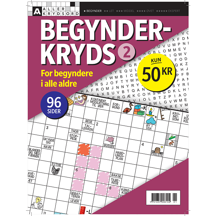 Aller Media Begynderkryds kryds og tværs 2